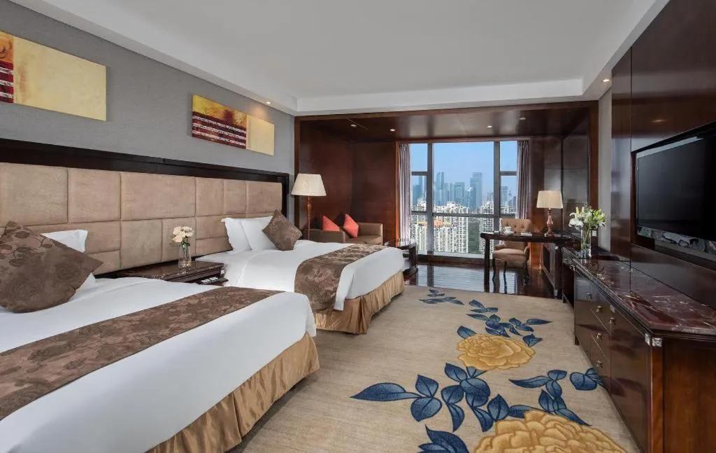 Bed in Hongfeng Hotel Nanshan Branch