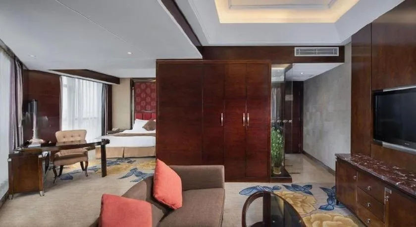 Bed in Hongfeng Hotel Nanshan Branch