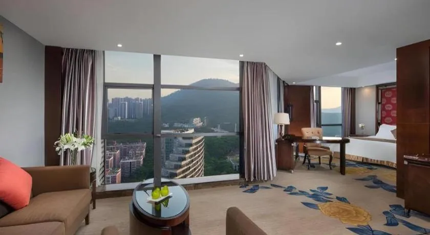 Bed in Hongfeng Hotel Nanshan Branch