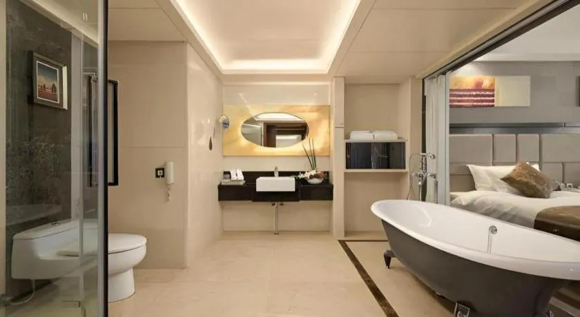 Bed in Hongfeng Hotel Nanshan Branch