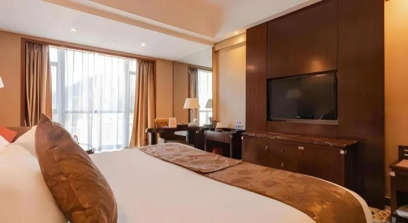 Bed in Hongfeng Hotel Nanshan Branch