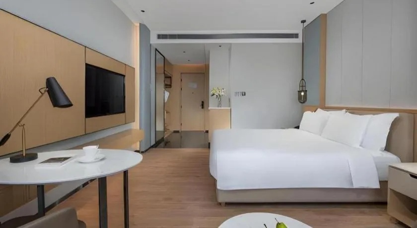 Bed in Hongfeng Hotel Nanshan Branch