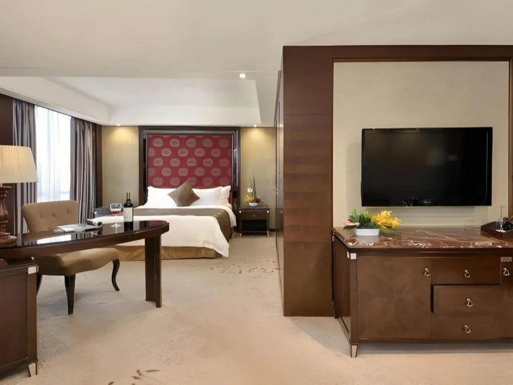 Bed in Hongfeng Hotel Nanshan Branch