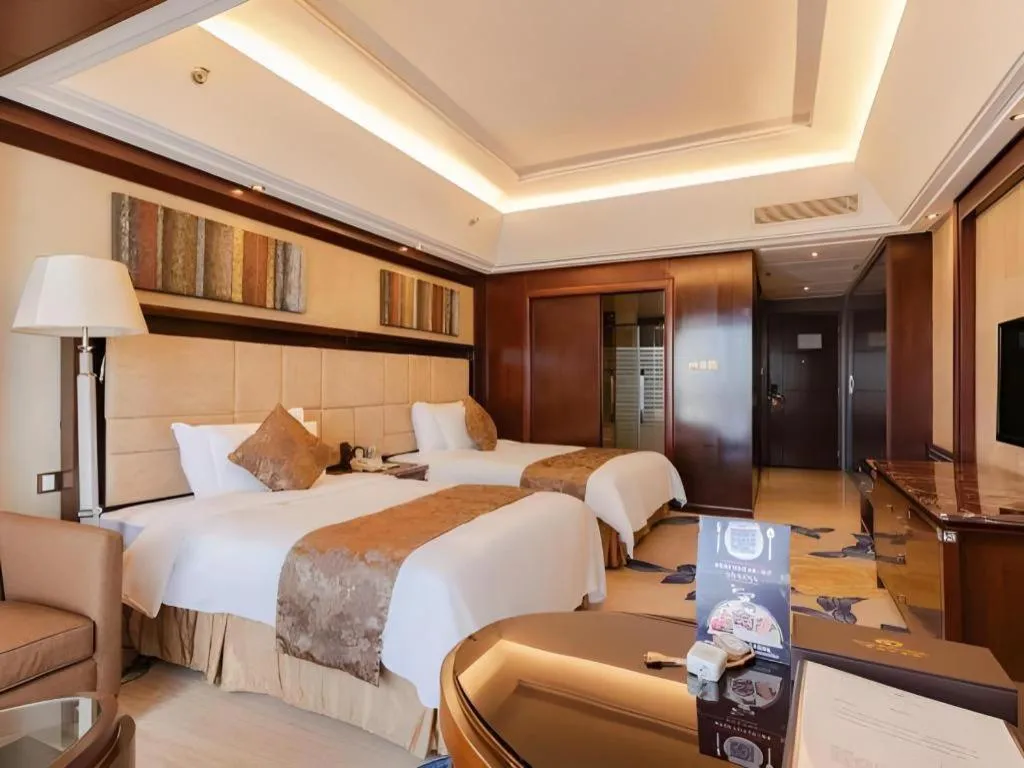 Bed in Hongfeng Hotel Nanshan Branch