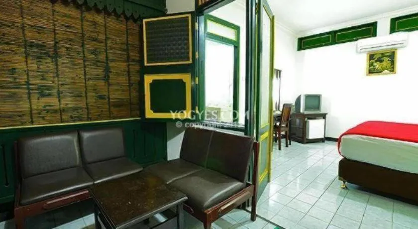 Bed in Hotel Batik Yogyakarta