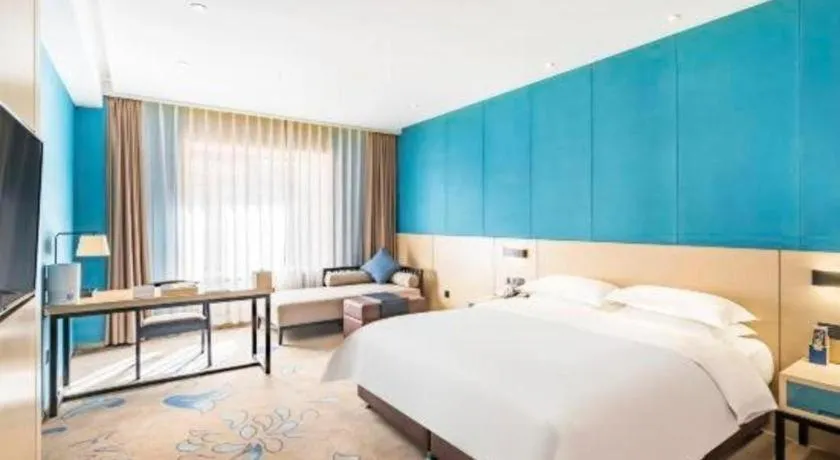 Bed in Beijing Ruyi Business Hotel