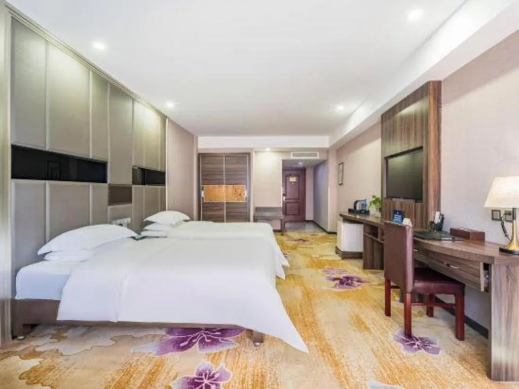 Bed in Beijing Ruyi Business Hotel