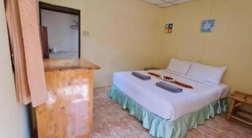 Bed in Phangan Cabana Resort