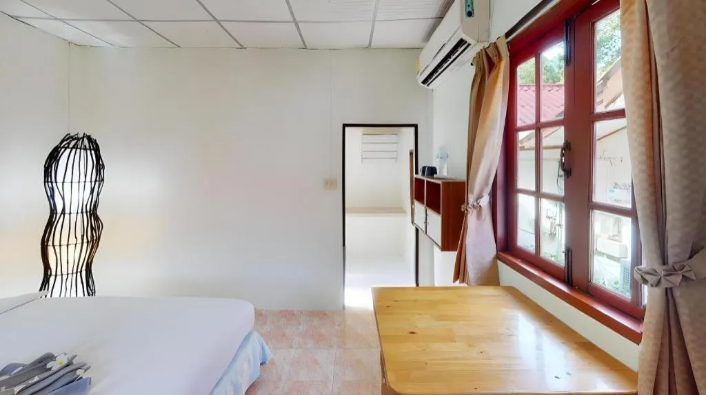 Bed in Phangan Cabana Resort