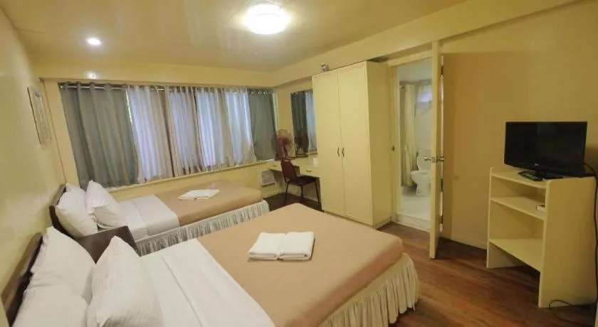 Bed in Mountain Lodge Hotel and Restaurant