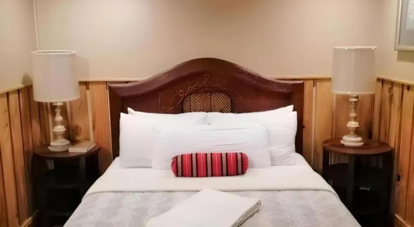 Bed in Mountain Lodge Hotel and Restaurant