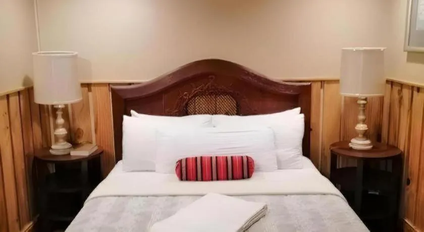 Bed in Mountain Lodge Hotel and Restaurant