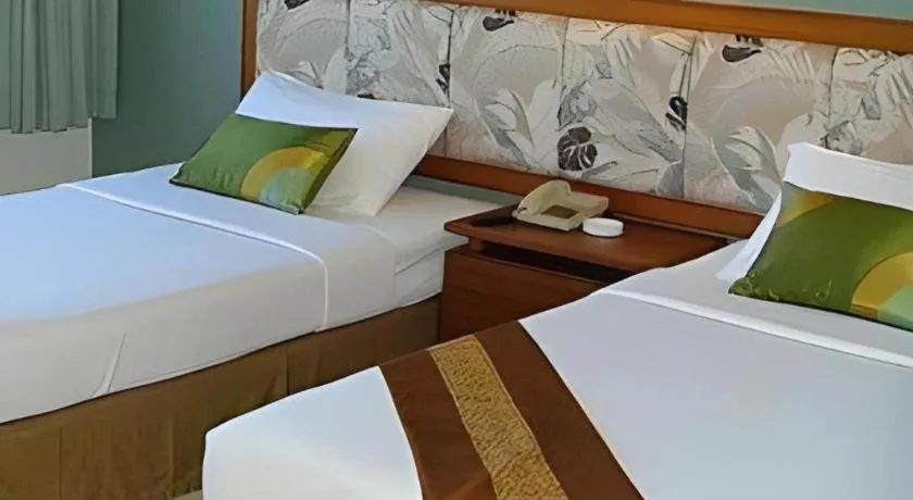 Bed in The Park Hotel Pattaya