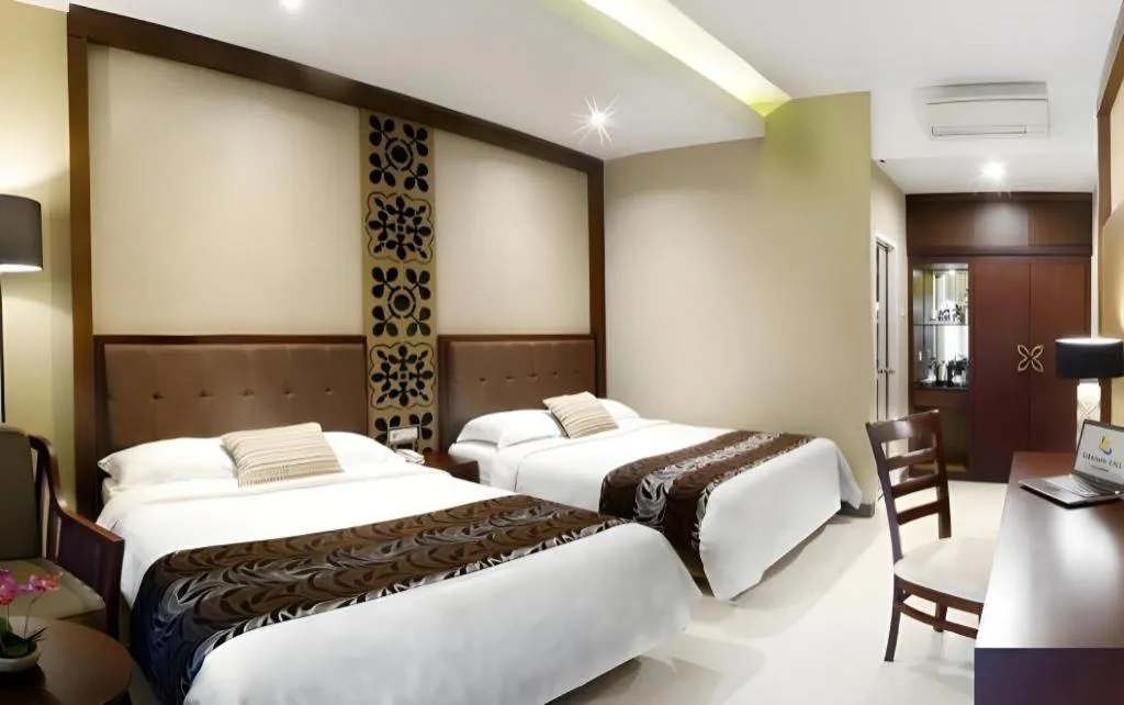 Bed in The Arnawa Hotel