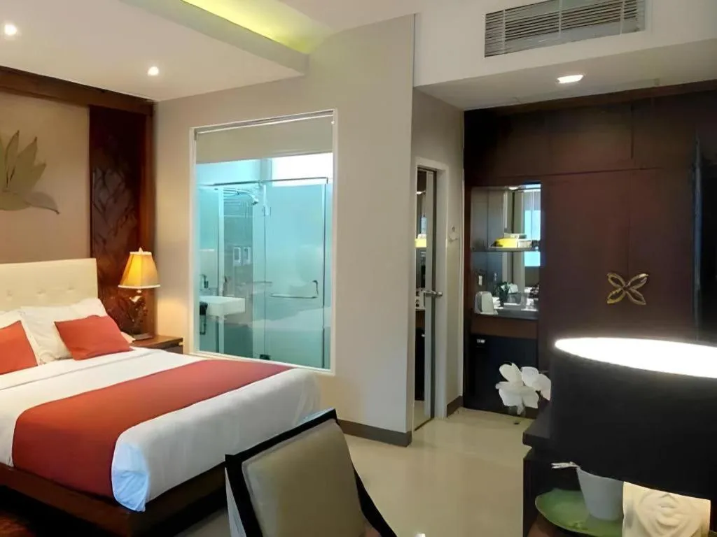 Bed in The Arnawa Hotel