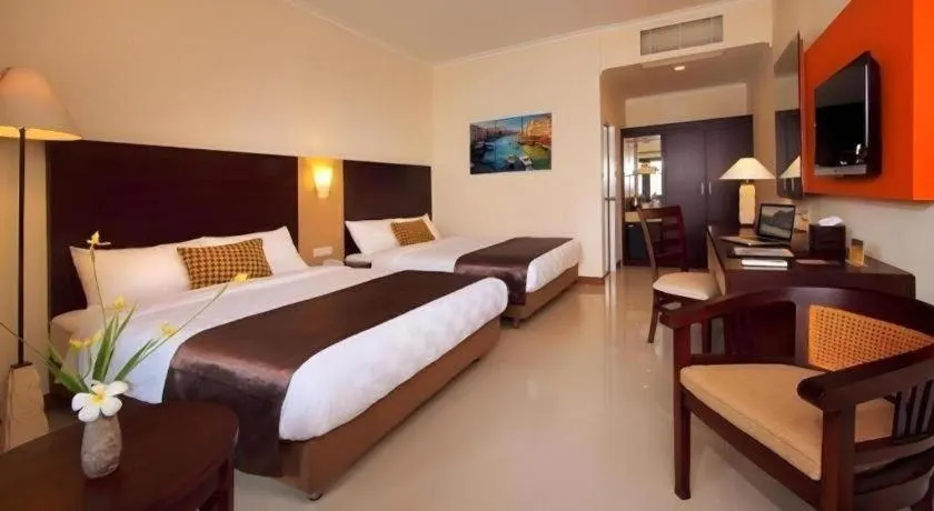 Bed in The Arnawa Hotel