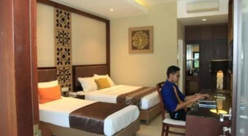 Bed in The Arnawa Hotel