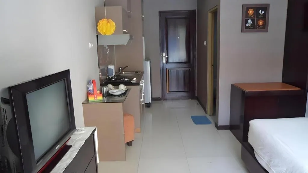 Bed in The Aroma's of Bali Hotel & Residence