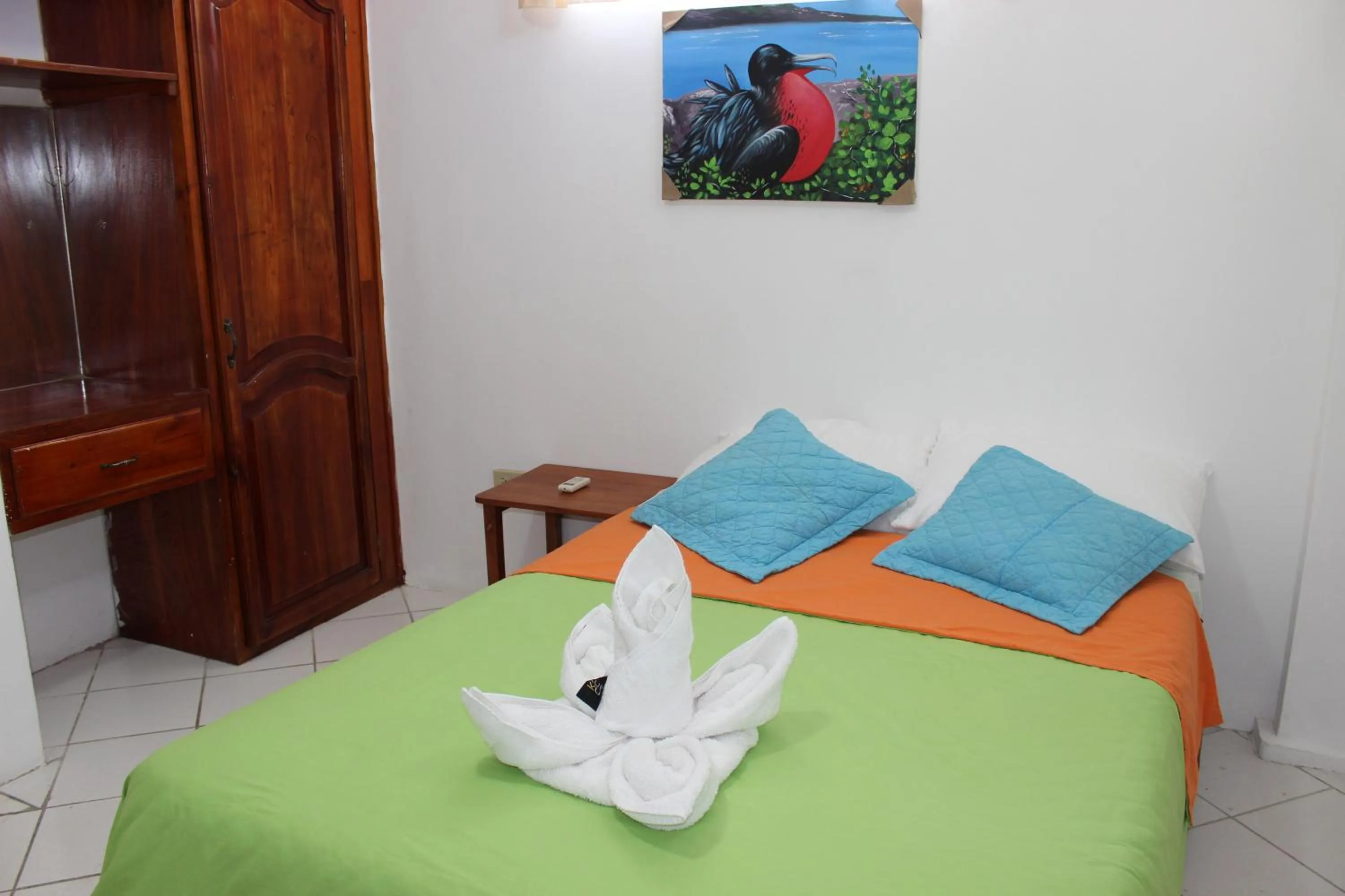 Bed in The Island Home