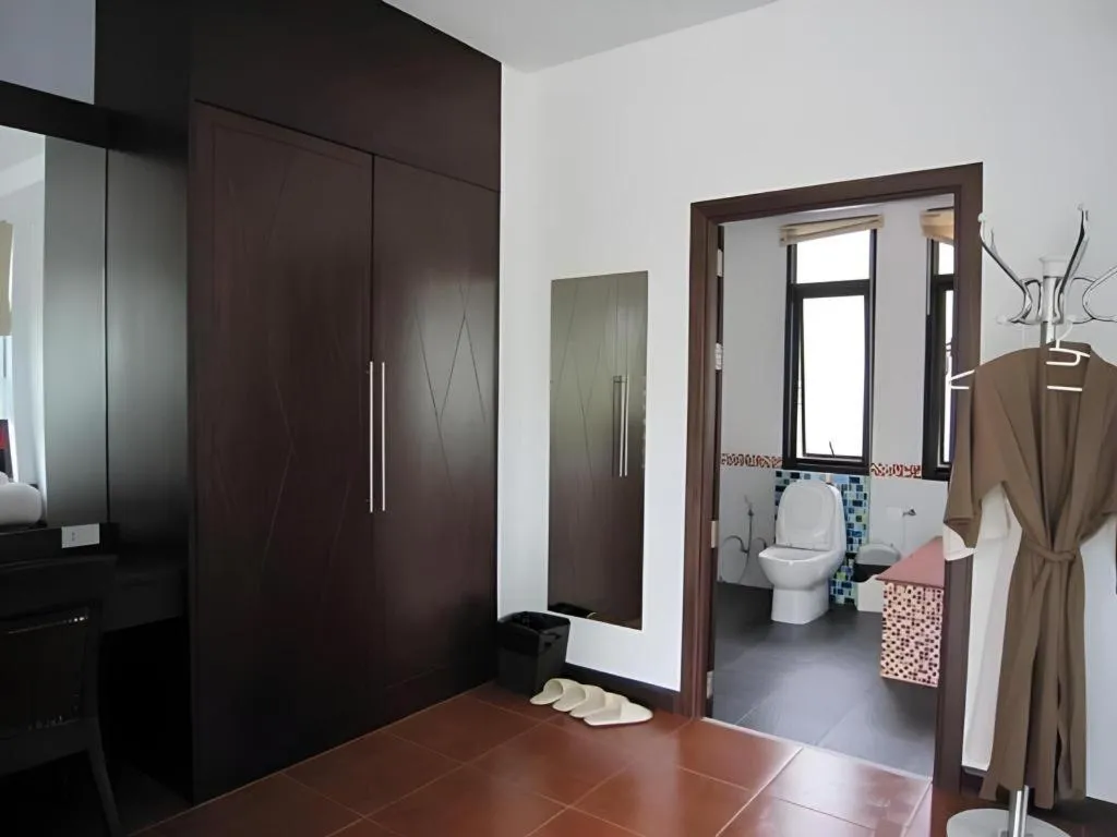 Bed in Nattha Waree Hot Spring Resort and Spa