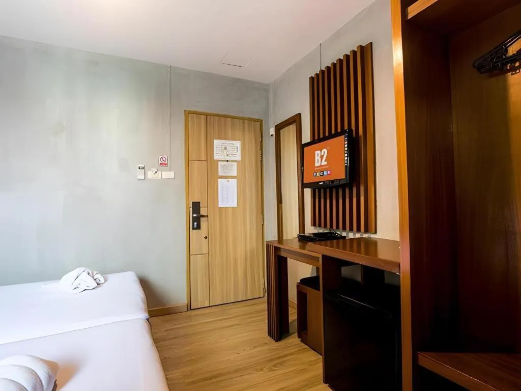 Bed in B2 Chiang Rai Night Bazaar Boutique & Budget Hotel