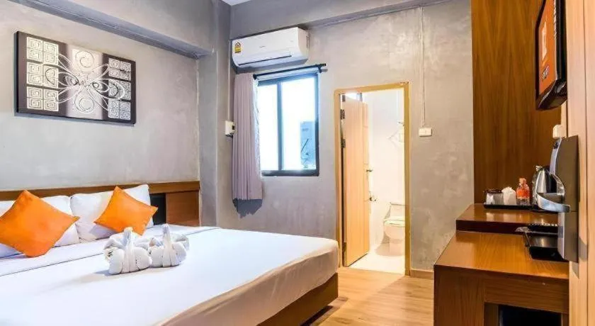 Bed in B2 Chiang Rai Night Bazaar Boutique & Budget Hotel