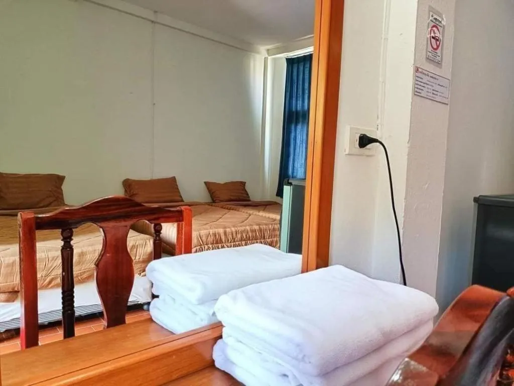 Bed in Piyaporn Hill Paradise Hotel