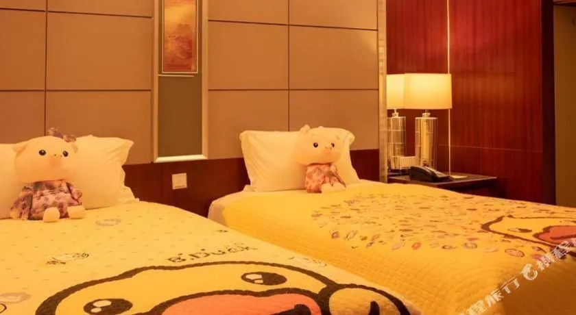 Bed in Wellton International Hotel