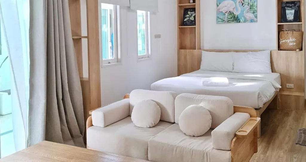 Bed in Sawasdee Coco Resort