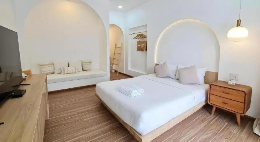 Bed in Sawasdee Coco Resort