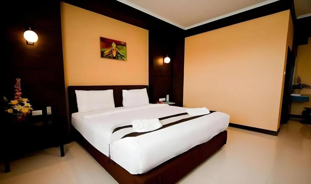 Bed in Kaew Samui Resort