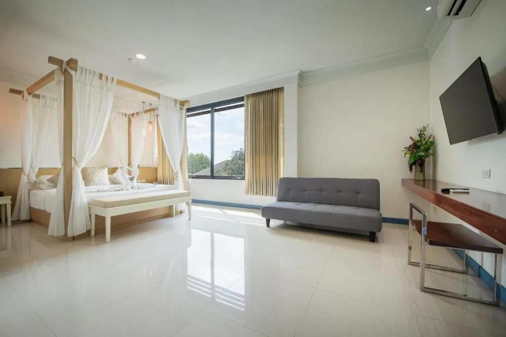 Bed in Kaew Samui Resort