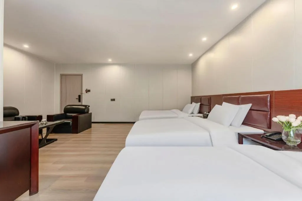 Bed in Tourism Trend Hotel