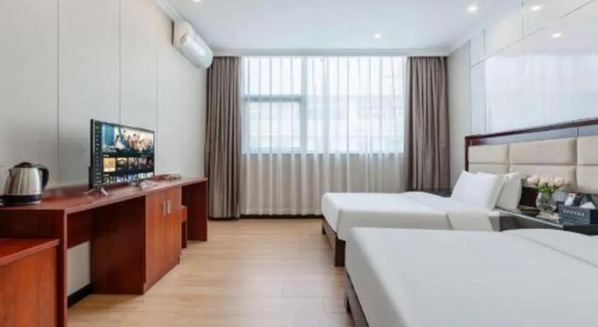 Bed in Tourism Trend Hotel