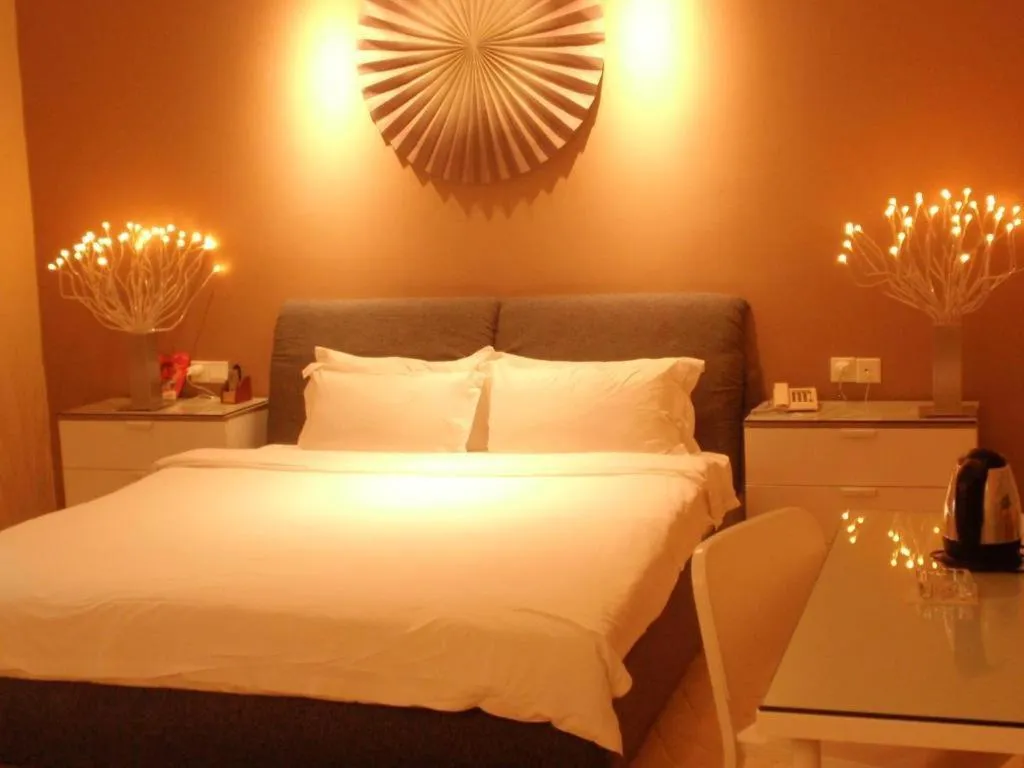 Bed in Tourism Trend Hotel