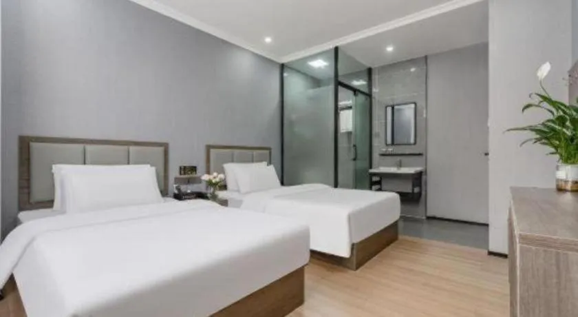 Bed in Tourism Trend Hotel