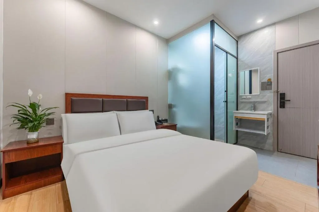 Bed in Tourism Trend Hotel