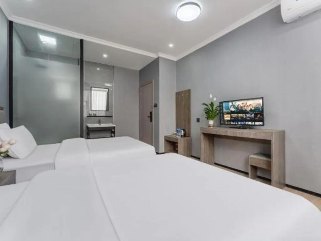 Bed in Tourism Trend Hotel