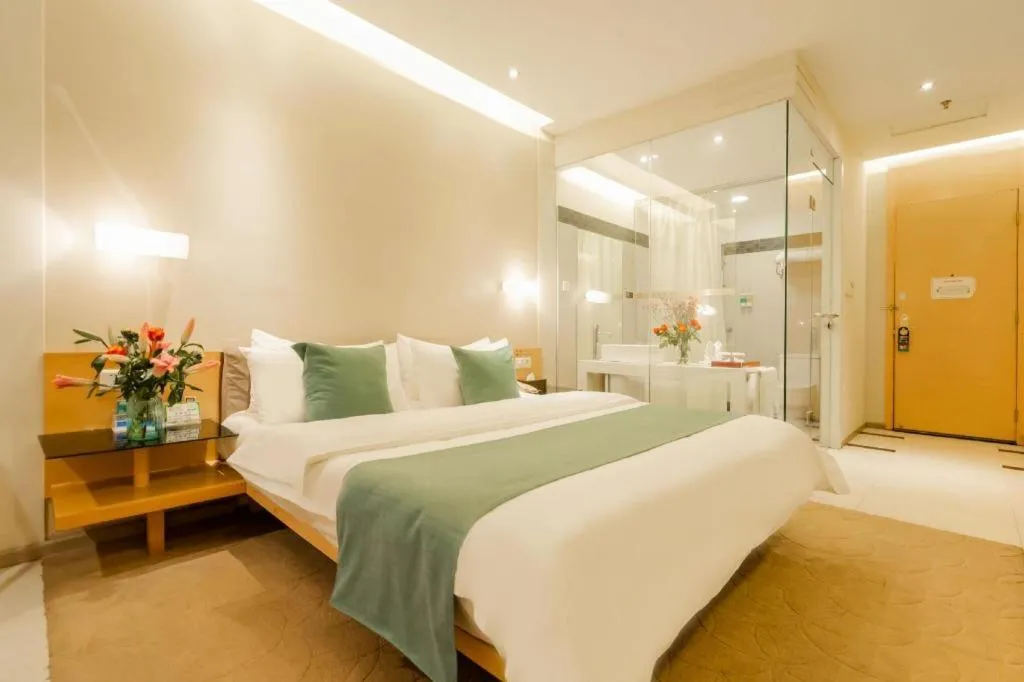 Bed in Tourism Trend Hotel