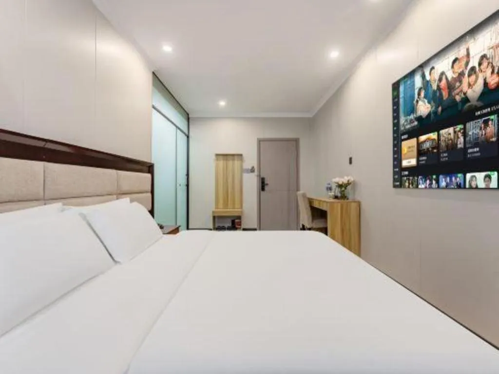 Bed in Tourism Trend Hotel