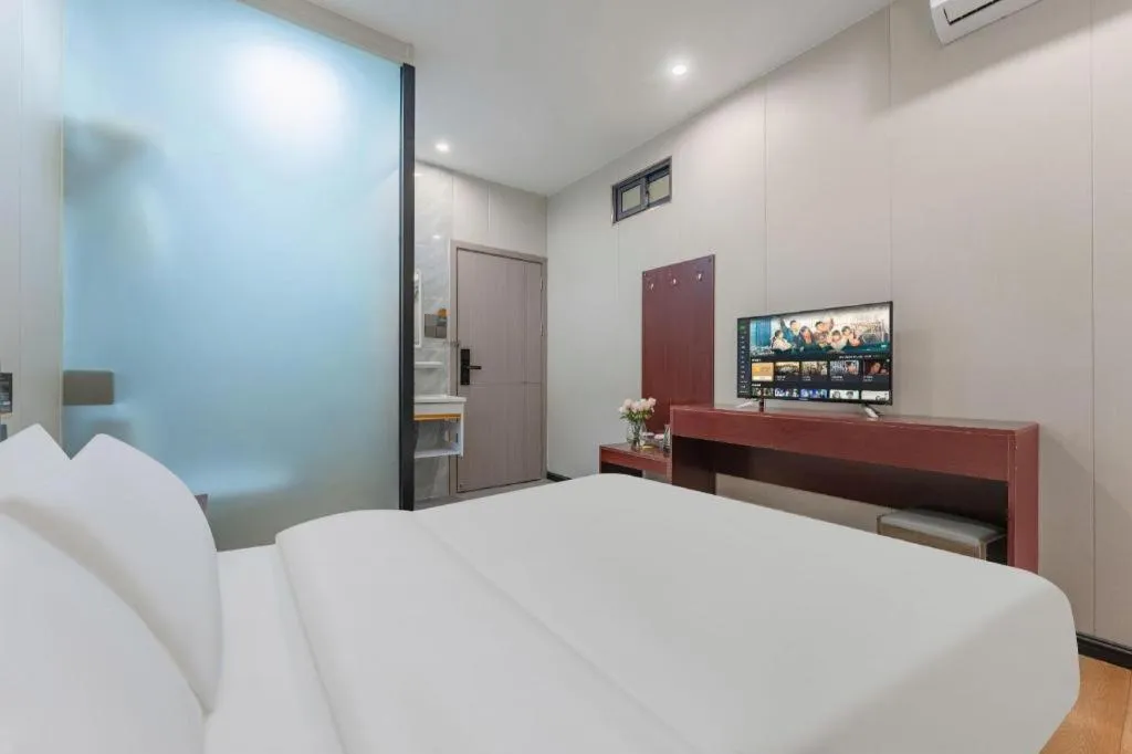 Bed in Tourism Trend Hotel