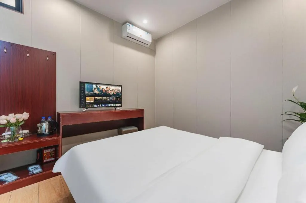 Bed in Tourism Trend Hotel