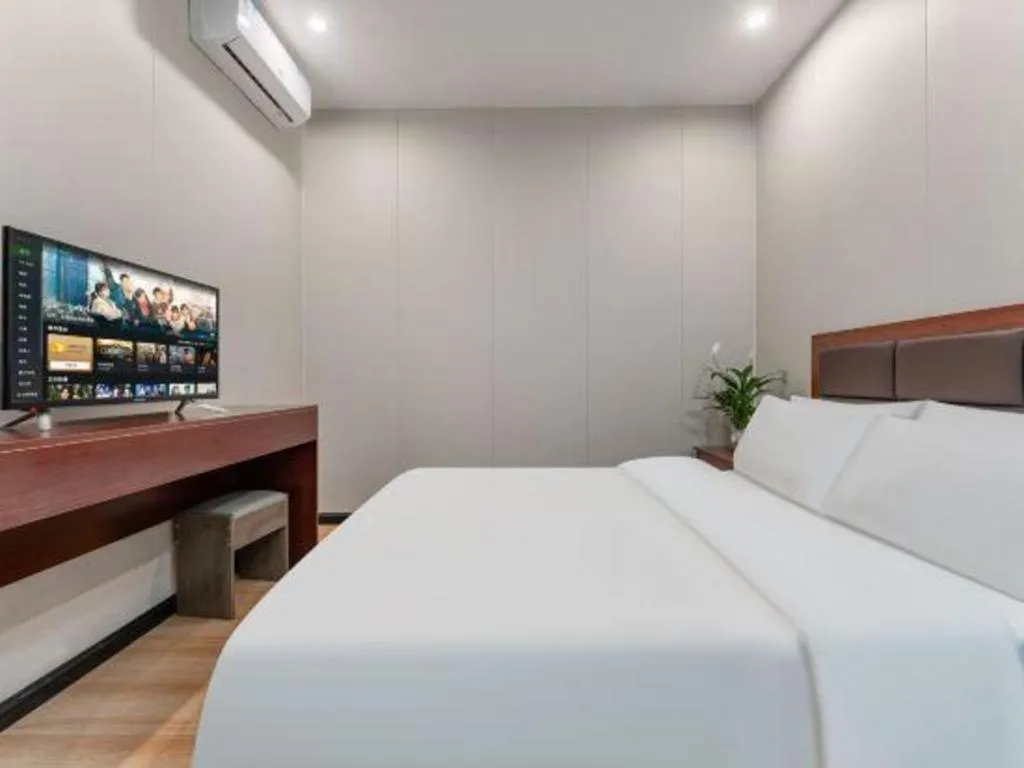 Bed in Tourism Trend Hotel