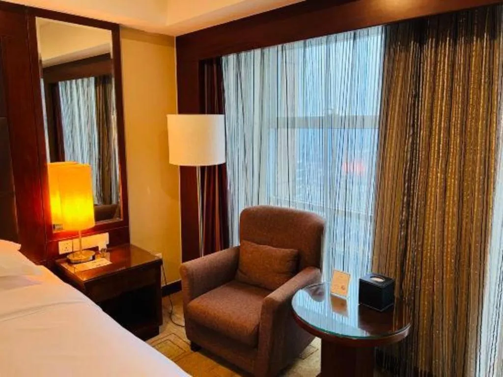 Bed in Hangzhou Merchant Marco Garden Hotel