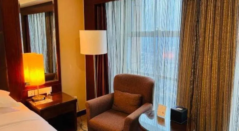 Bed in Hangzhou Merchant Marco Garden Hotel