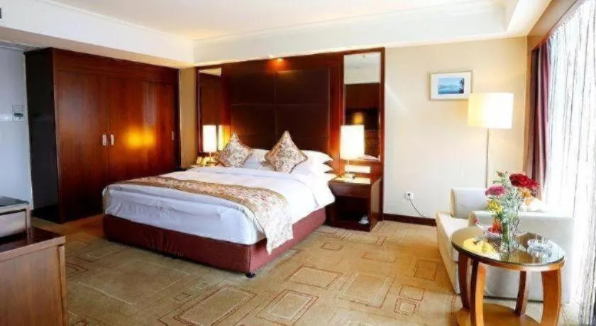 Bed in Hangzhou Merchant Marco Garden Hotel