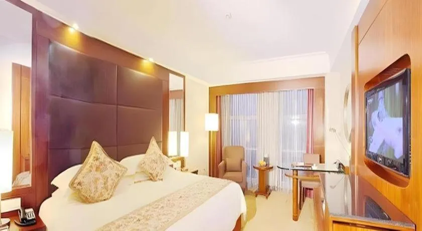 Bed in Hangzhou Merchant Marco Garden Hotel