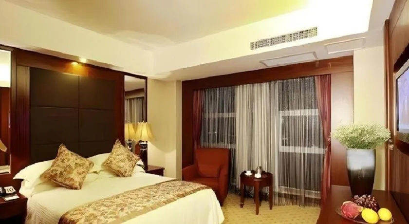 Bed in Hangzhou Merchant Marco Garden Hotel