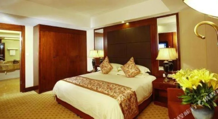 Bed in Hangzhou Merchant Marco Garden Hotel