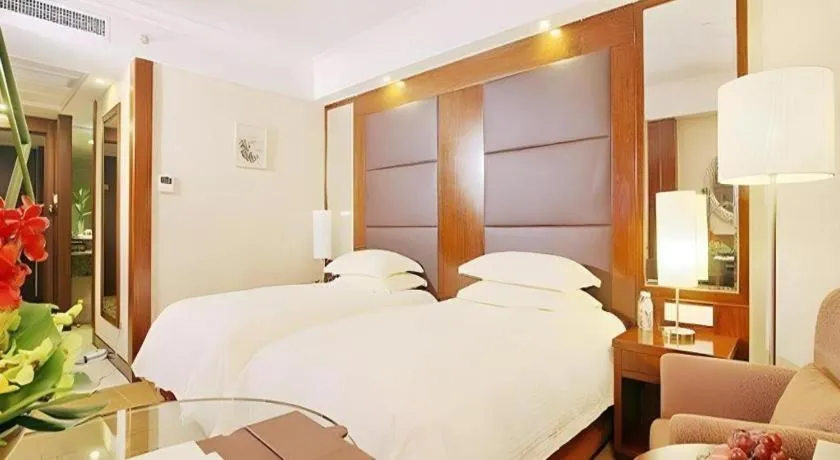 Bed in Hangzhou Merchant Marco Garden Hotel